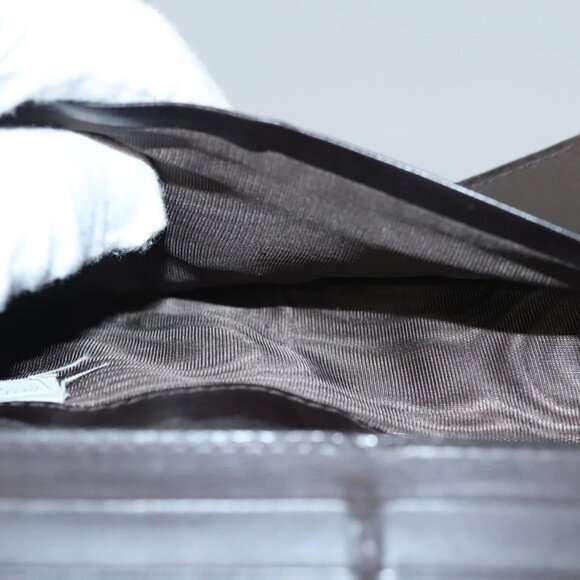 BOTTEGA VENETA INTRECCIATO Long Wallet Leather Brown 156819 Auth bs24196 - Picture 11 of 16